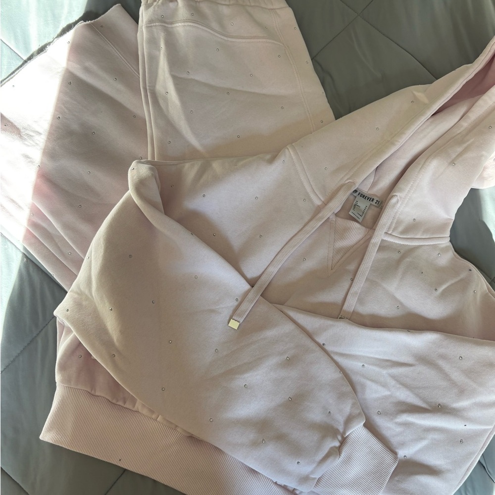 Forever 21 Light Pink Hoodie